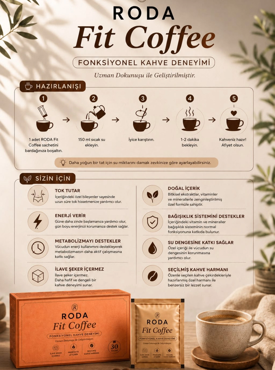 30'Lu Roda Fit Coffee