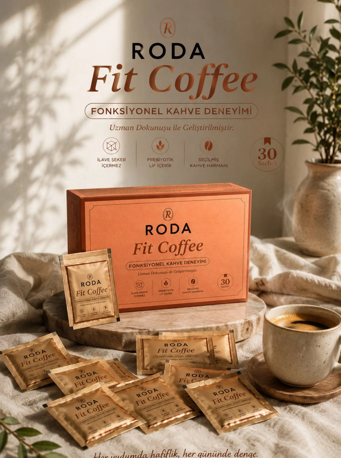 30'Lu Roda Fit Coffee