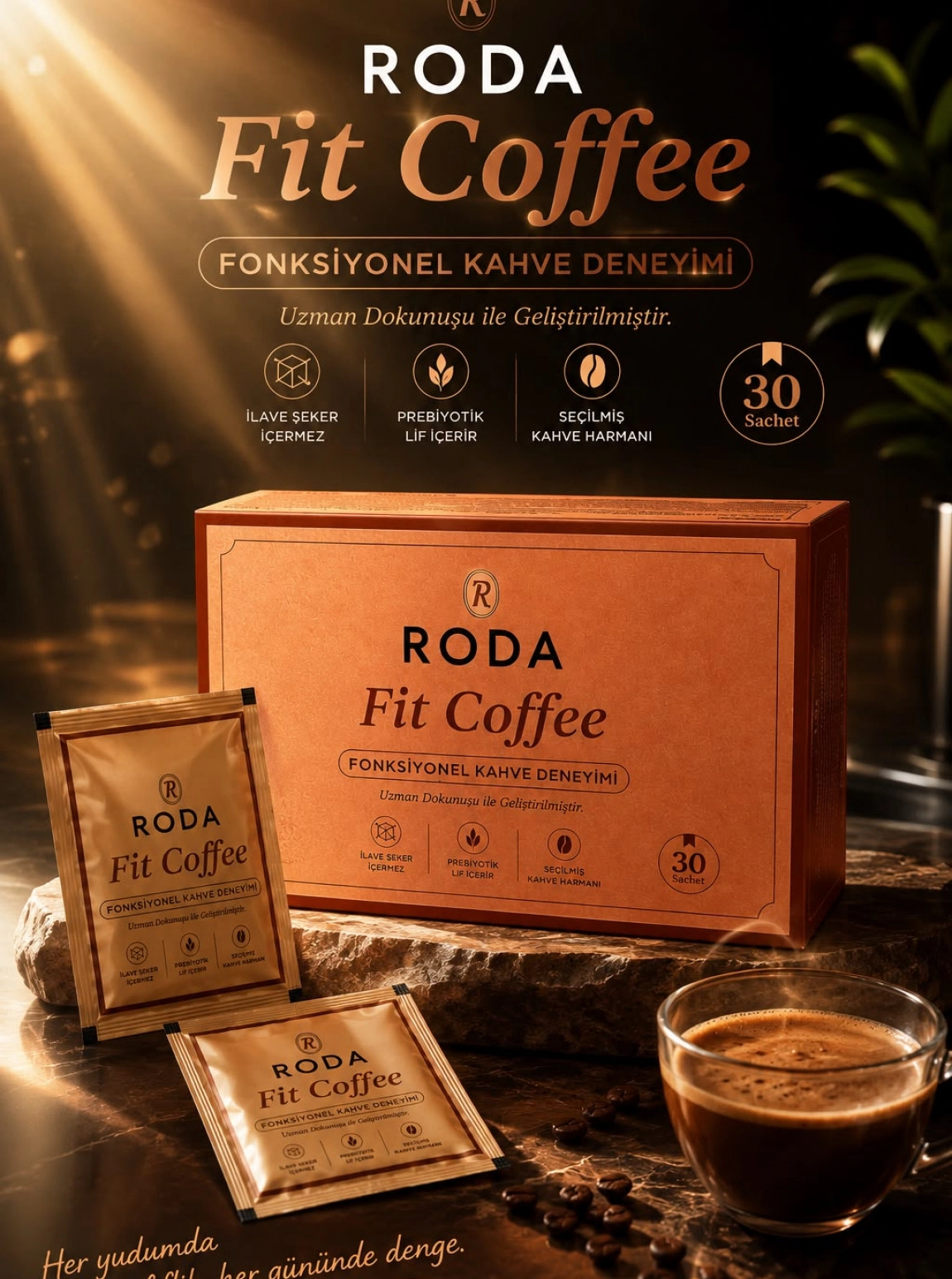 30'Lu Roda Fit Coffee
